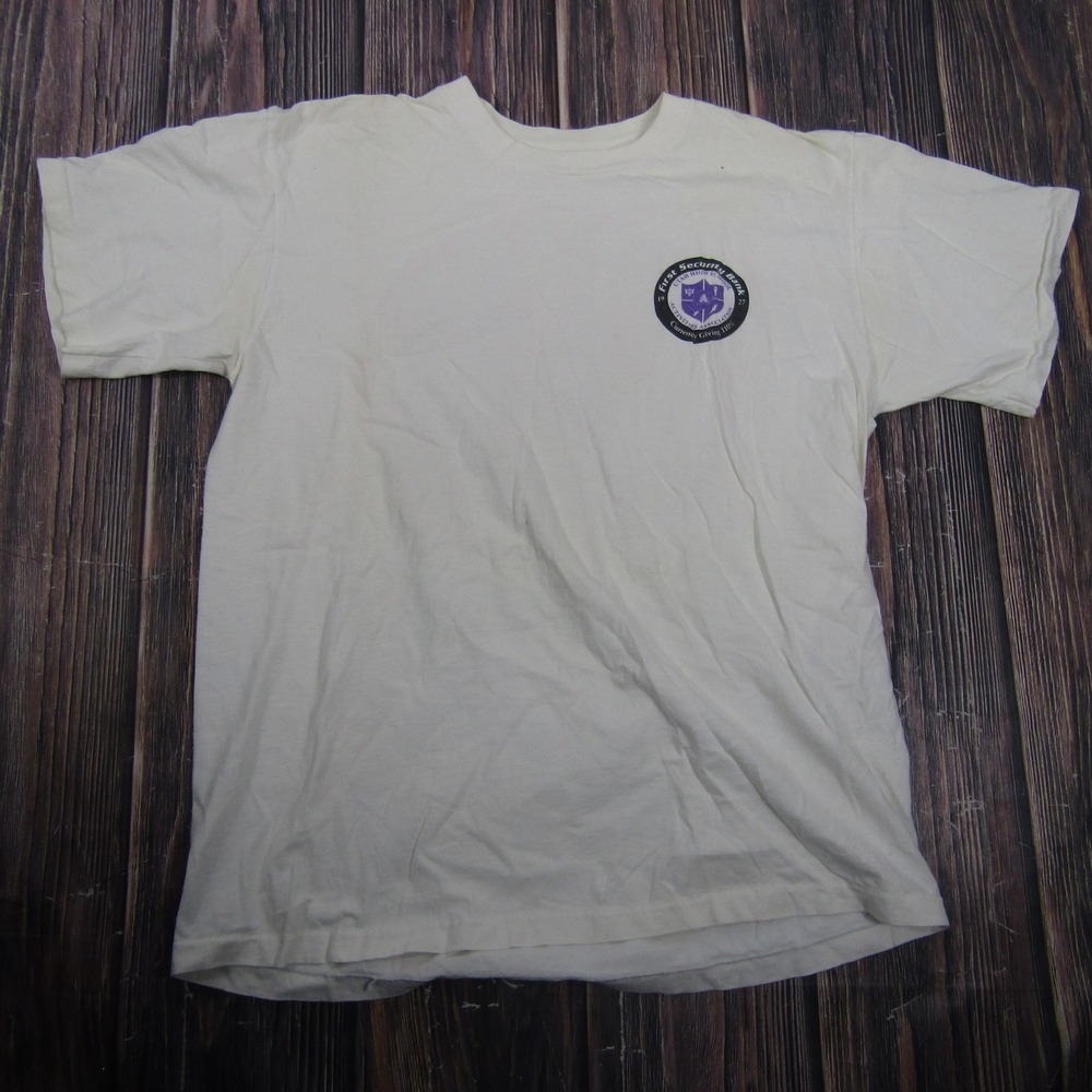 Vintage Tee-Jays UHSAA Cross Country Shirt Mens XL White State Champs Tee 90s